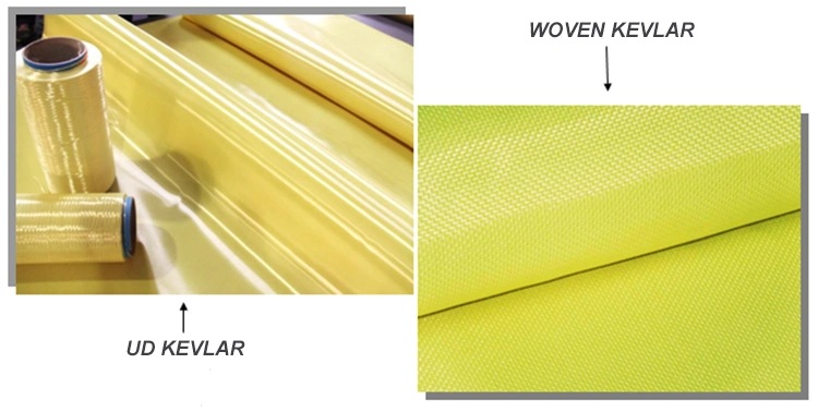 China Factory Km2 Fireproof Bullet Proof Material Wholesale Bulletproof Kevlar Fabric Ud Aramid Sheets with Price