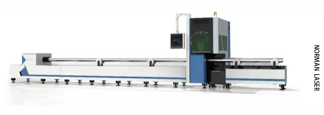 CNC Fiber Tube Laser Cutting Machine 1500W with Intelligent Auto-Focus Head