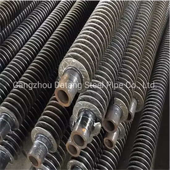 Tubo alettato per riscaldamento, raffreddamento ed essiccazione