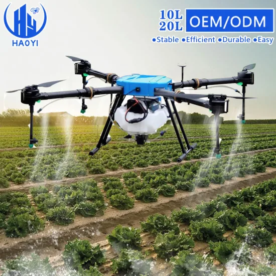 10 20 L Farm Agricolo Pesticida Pulverizador Fumigate Uav Crop Spray Agricoltura Telaio in fibra di carbonio Agricola Spruzzatura Drone Agricoltura Spruzzatore Prezzo